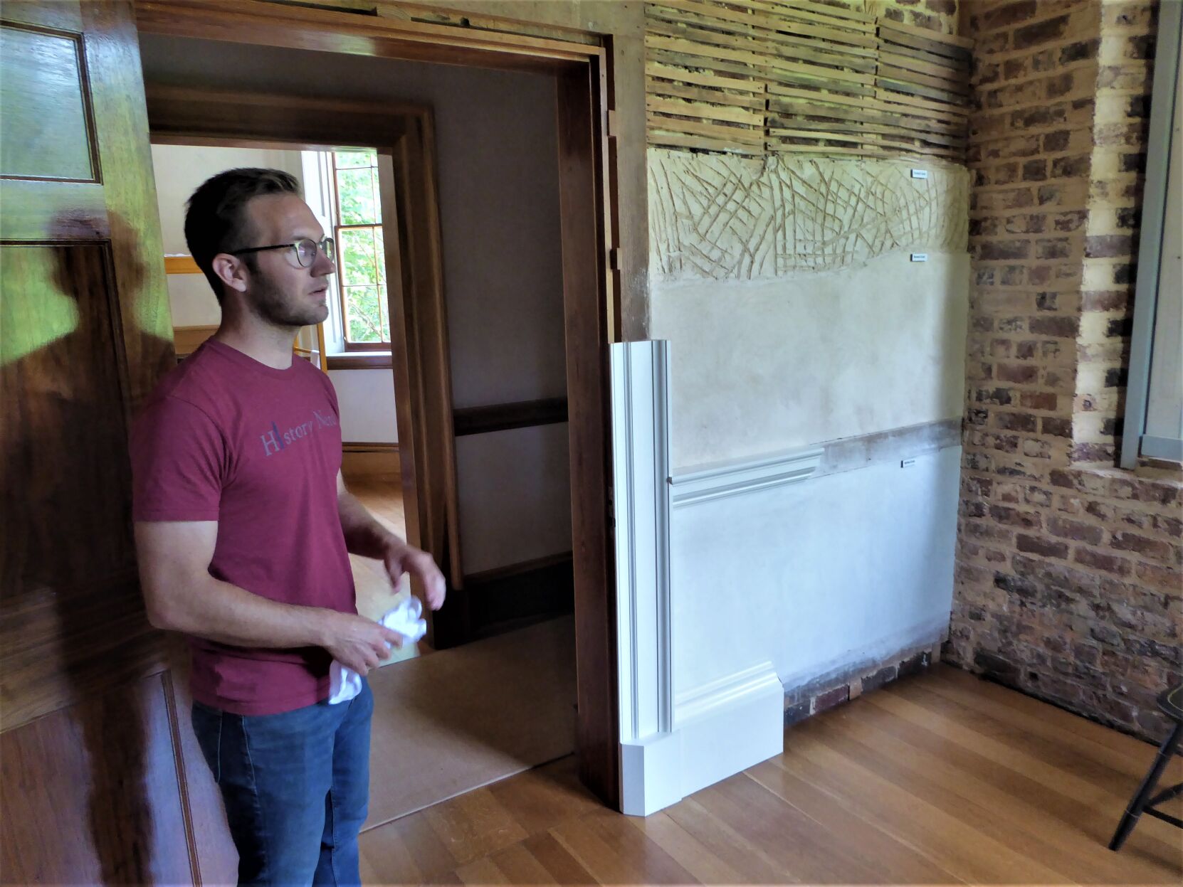 Poplar Forest craftsman Austin Englund